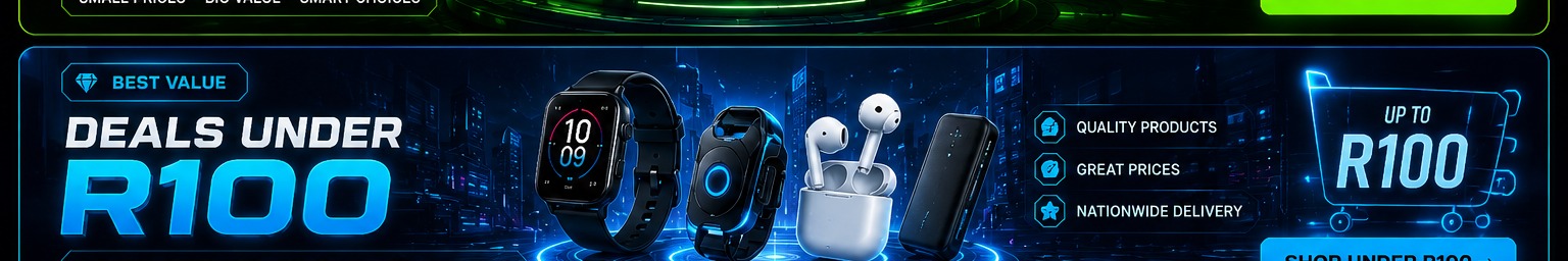 Everything Under R100 deals banner