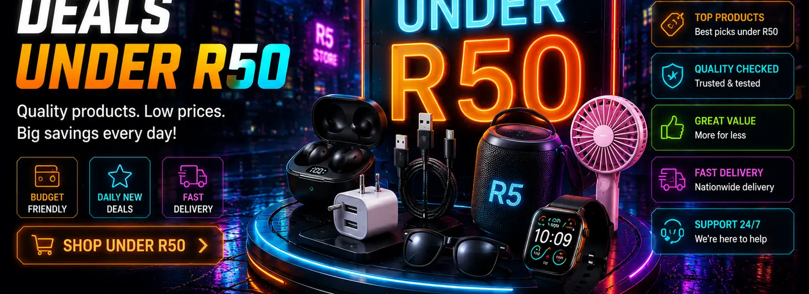 Deals Under R50