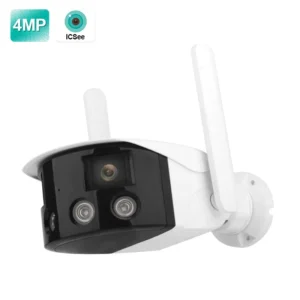 Icsee 4mp Wireless Ip Bullet Cctv Camera 180 Degree