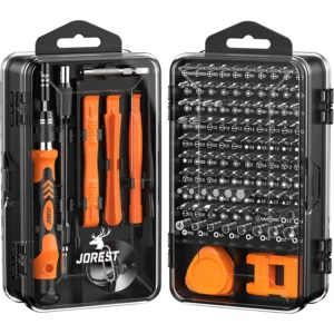 117 in 1 Precision Screwdriver Set with Torx Triwing Bits for Laptop, PC, Phone, Game Console Repair Tool Kit