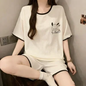 Pochacco Summer New D Shorts Two Pajamas Wo Cartoon