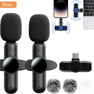 Wireless Lavalier Microphone For Iphone Ipad Wireless Mic For