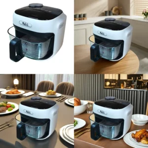Silver Crest 8l Plastic Oilfree Electric Digital Control Air
