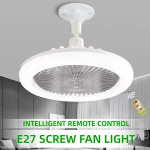 Rotatable 3in1 Ceiling Fan With Remote Control Lighting Lamp