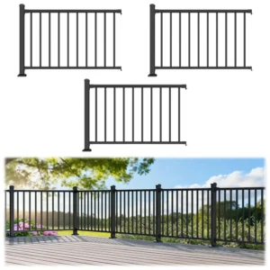 Wholesale DIY Easy Installation Custom Any Material Railing System Stainless Aluminum For Outdoor Balcony Deck Accessories