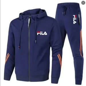 Spring And Autumn Outdoor Zipper Jacket + Athletic Pants