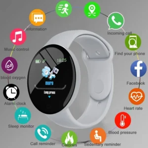 D18 Smartwatch Circular Color Screen Multiple Sports Modes Call