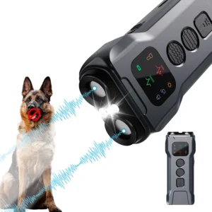 Ultrasonic Dog Bark Deterrent Devices Rechargeable Anti Barking Device