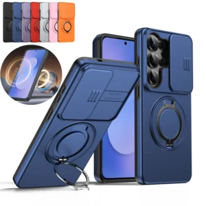 360° Rotate Shockproof Magnetic Stand Phone Case For Samsung