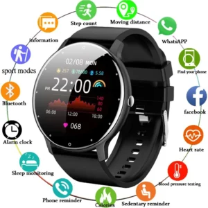Lige Smart Watch Women Men Ladies Gift Sport Fitness
