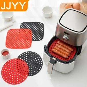 Nonstick Silicone Baking Mat Reusable Air Fryer Liners Waterproof