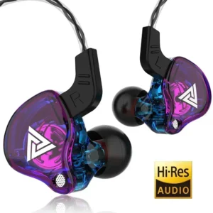 New Qkz Ak6 Copper Driver Hifi Wired Earphone 3.5mm
