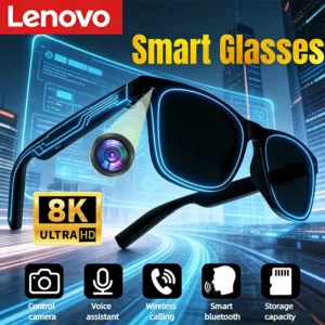Lenovo Ai Smart Glasses Touch Control Photo Camera Recording