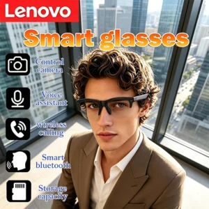 Lenovo New Ai Smart Sunglasses 8k Ai Translation Hd
