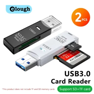2 In 1 Usb3.0/2.0 Card Reader Usb3.0 To Sd