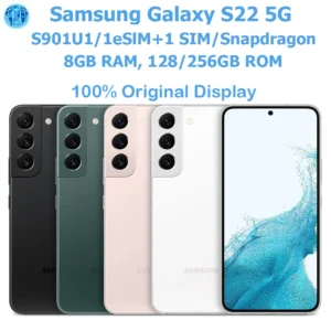 Samsung Galaxy S22 5g S901u1 Intelligent Android Phone Original