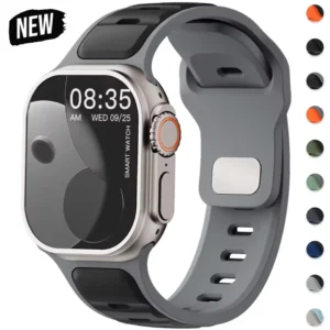 Silicone Apple Watch Strap