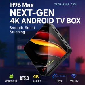H96 MAX H313 Android 14 TV Box 4K HD WiFi6 BT5.0 100M Google Voice Assistant Sunburst Lens New Design Media Player Set Top Box - AliExpress 44