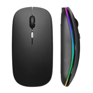 Wireless Mouse Rgb Rechargeable Usb 2.4ghz Bluetooth Mice Wireless