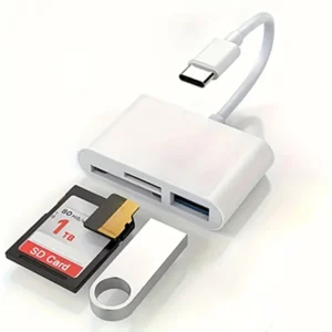 USB C To SD/TF Memory Card Reader, 3-in-1 USB C Card Read Compatible With iPhone 15 Pro iPad Mac MacBook Laptop Android,PC & Acc - AliExpress 202192403